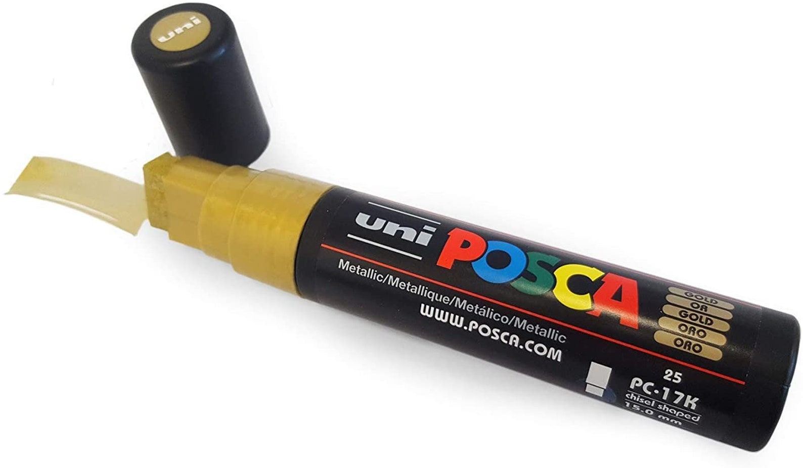 Uni Posca PC17K Paint Marker Art Glass Metal Pen XXL Chisel Etsy