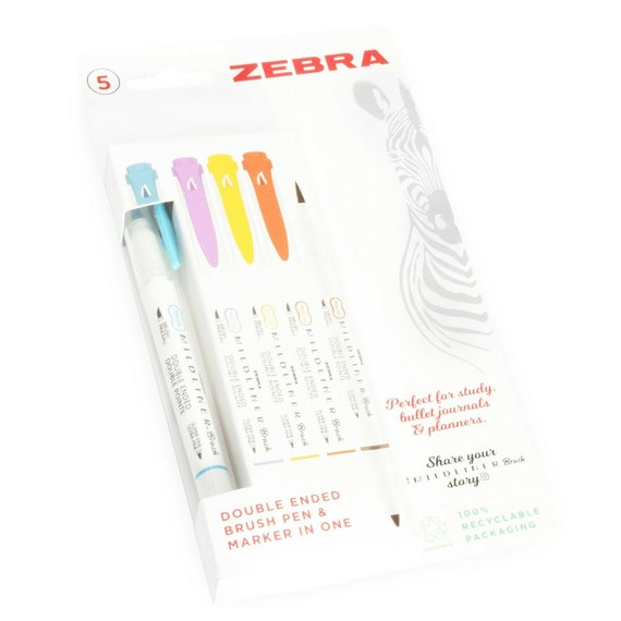Zebra Mildliner Doble Punta - Disponible En 25 Colores - Dibujo & Escritura