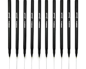 Bolígrafos Zebra Smooth Stick - Punta de 0,7 mm - Negro - Paquete de 10