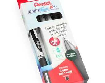 7 Pentel Hybrid Milky Liquid Gel Ink Roller K-108 Pastel Color Pen