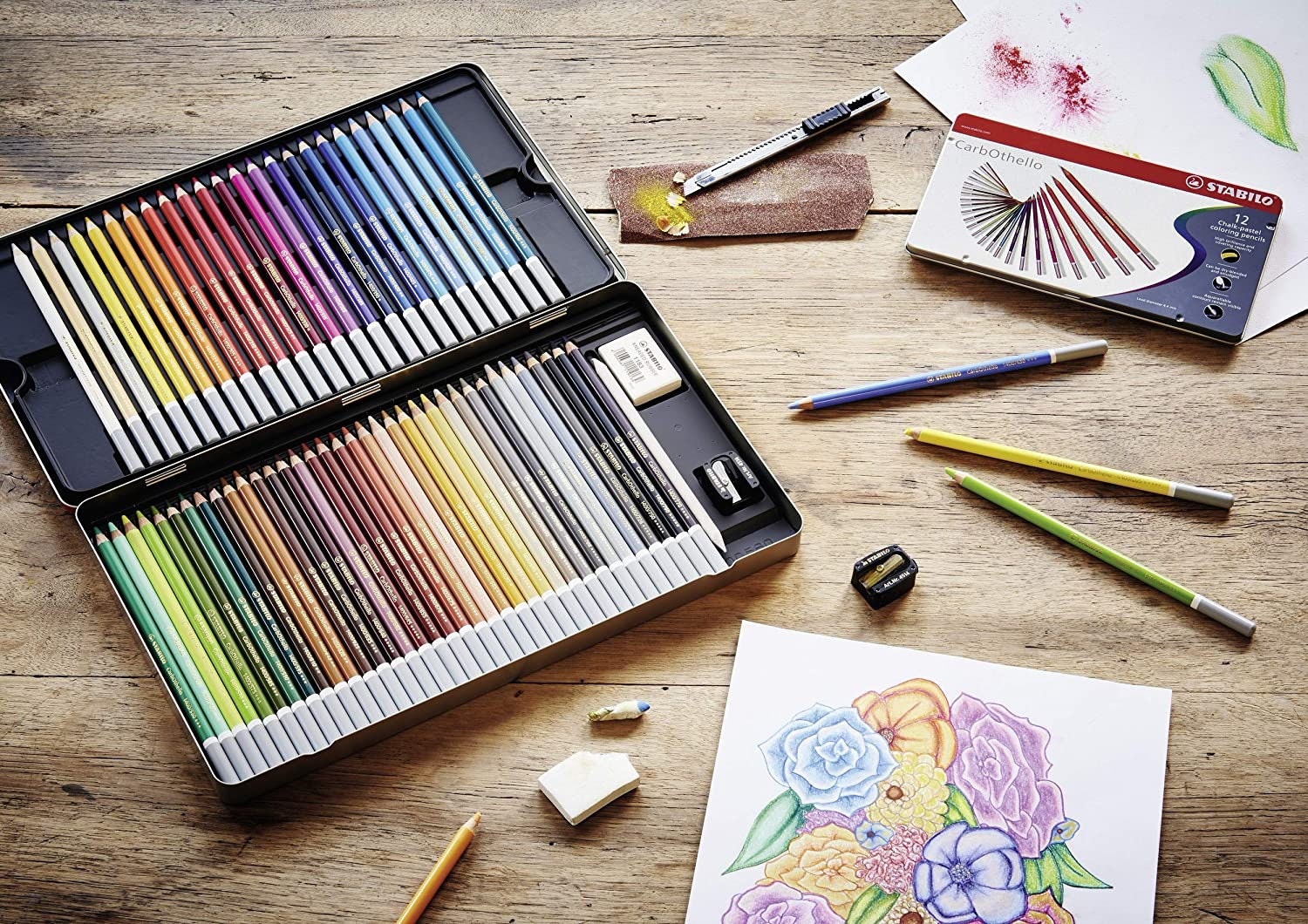 Soft Dry Pastel Pencil Koh-i-noor Gioconda 8820 Dusty Chalk Individual for  Artist 