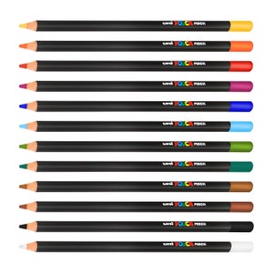 Uni-posca Japan Paint Marker Pen, Bold Point, Set of 15 Color