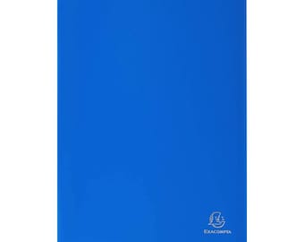 Quaderno Exacompta Soft PP, A4, 100 tasche - Blu