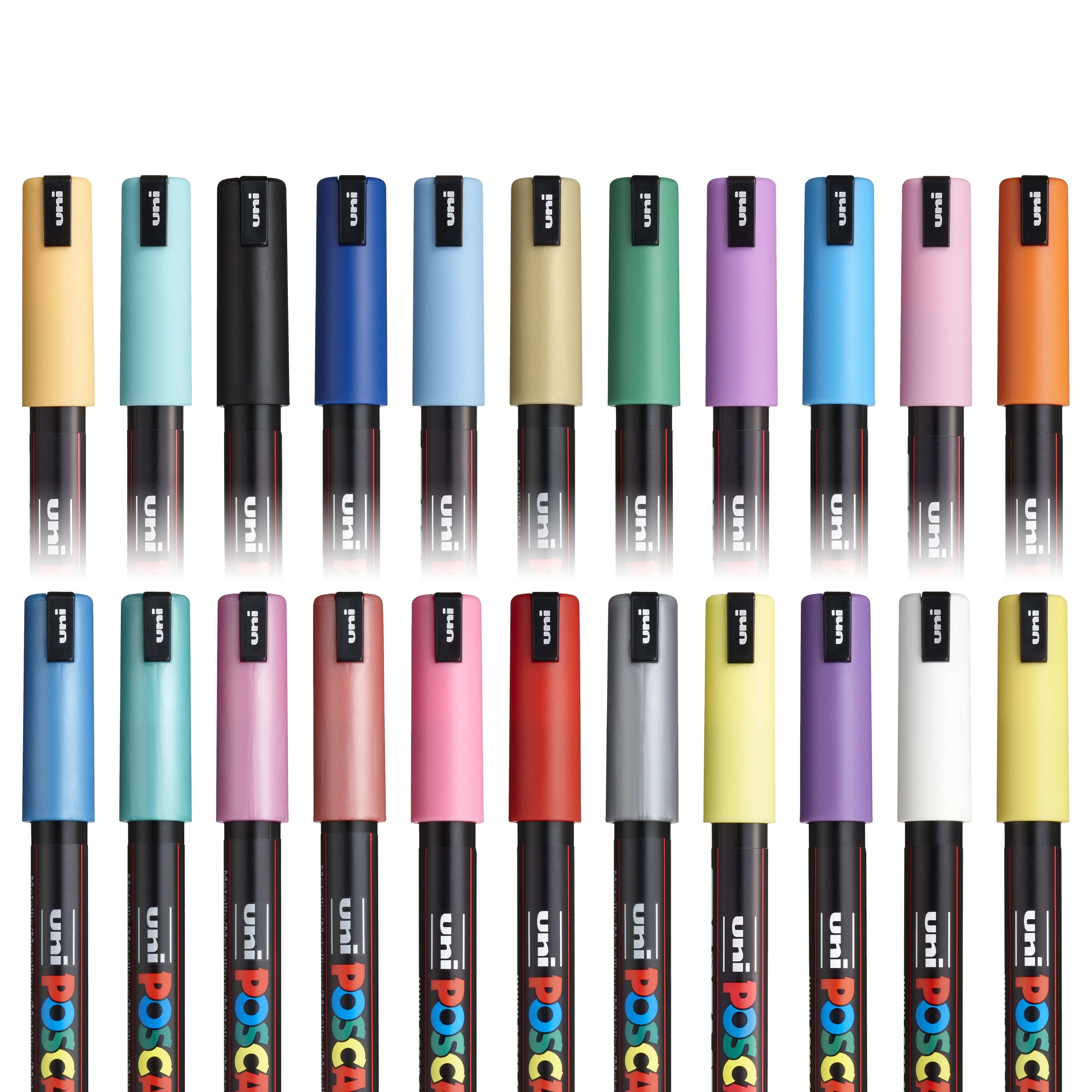 Posca Colouring - PC-5M - Pack of 10 Best Selling Markers