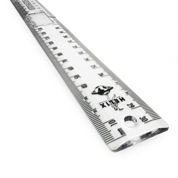 Creative Expressions Deckle Edge Ruler 12 Inch Ruler 30 Cm 2 Different  Edges 