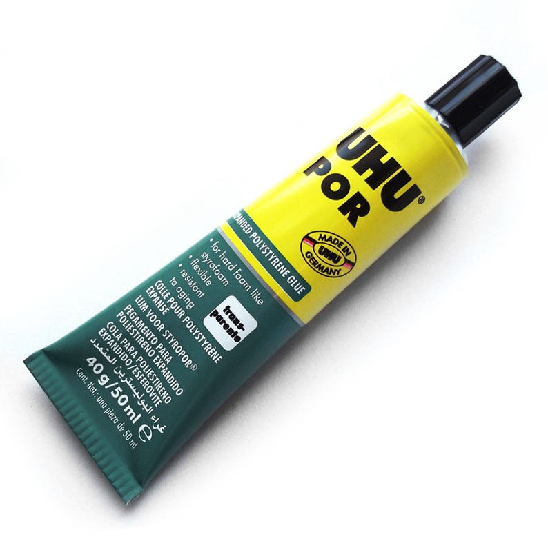 Uhu Por Adhesive Glue Transparent Flexible Expanded Etsy Australia