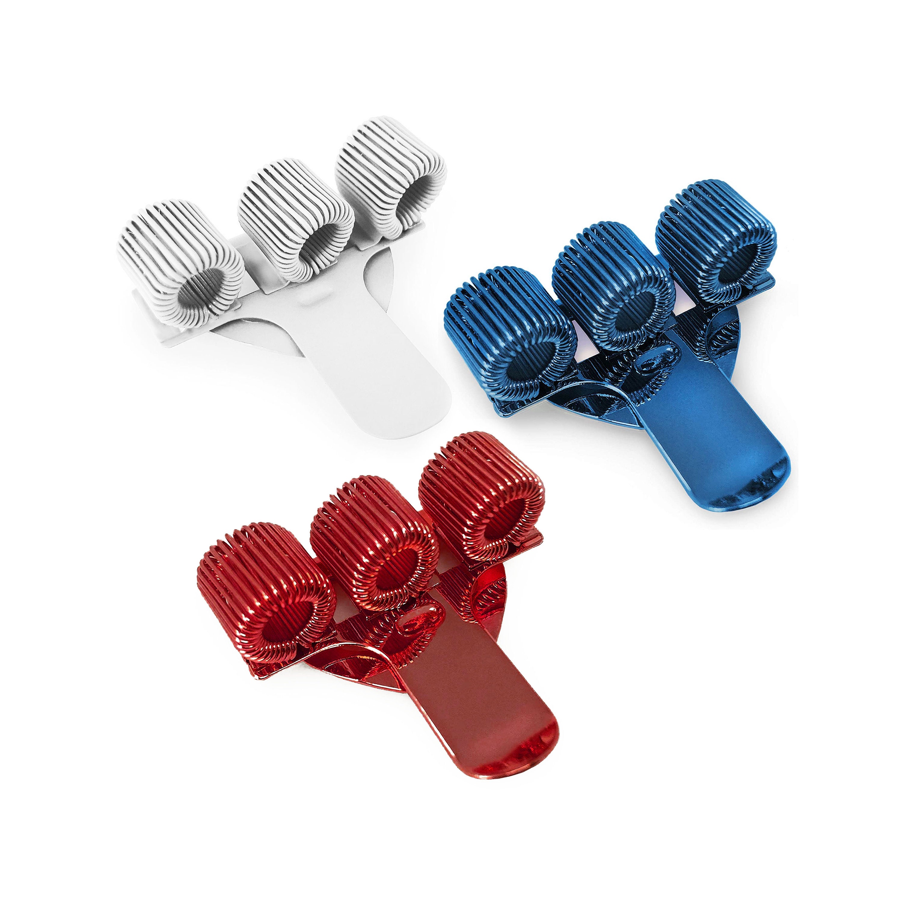 Ashton and Wright Portapenne triplo in metallo con clip da tasca Ideale per  medici/infermieri/piloti Confezione da 3 Rosso, Bianco e Blu -  Italia