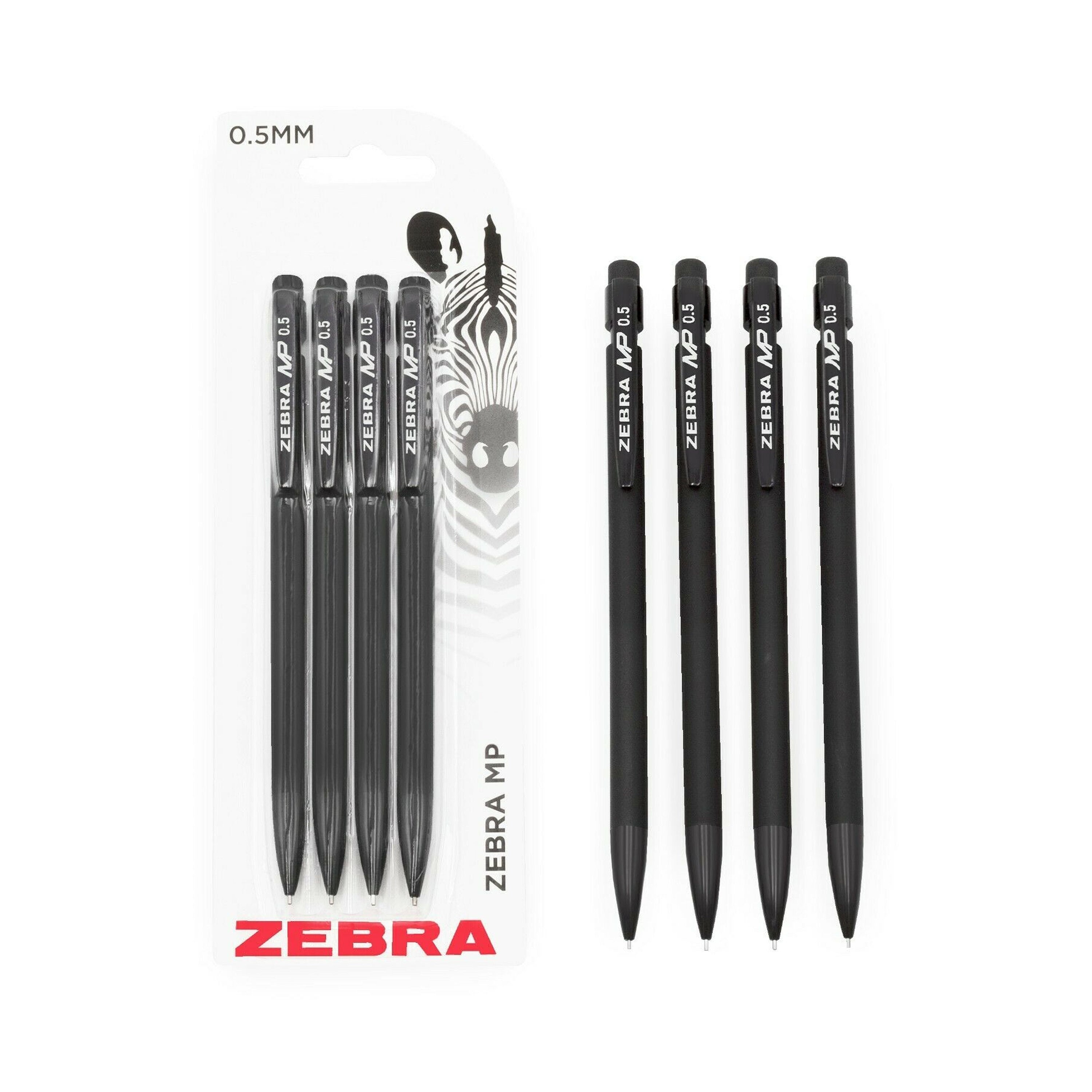 5 Pcs/set Professional Metal Mechanical Pencil Art Drawing Design HB 2B  Black Pen Copper Stainless Steel 