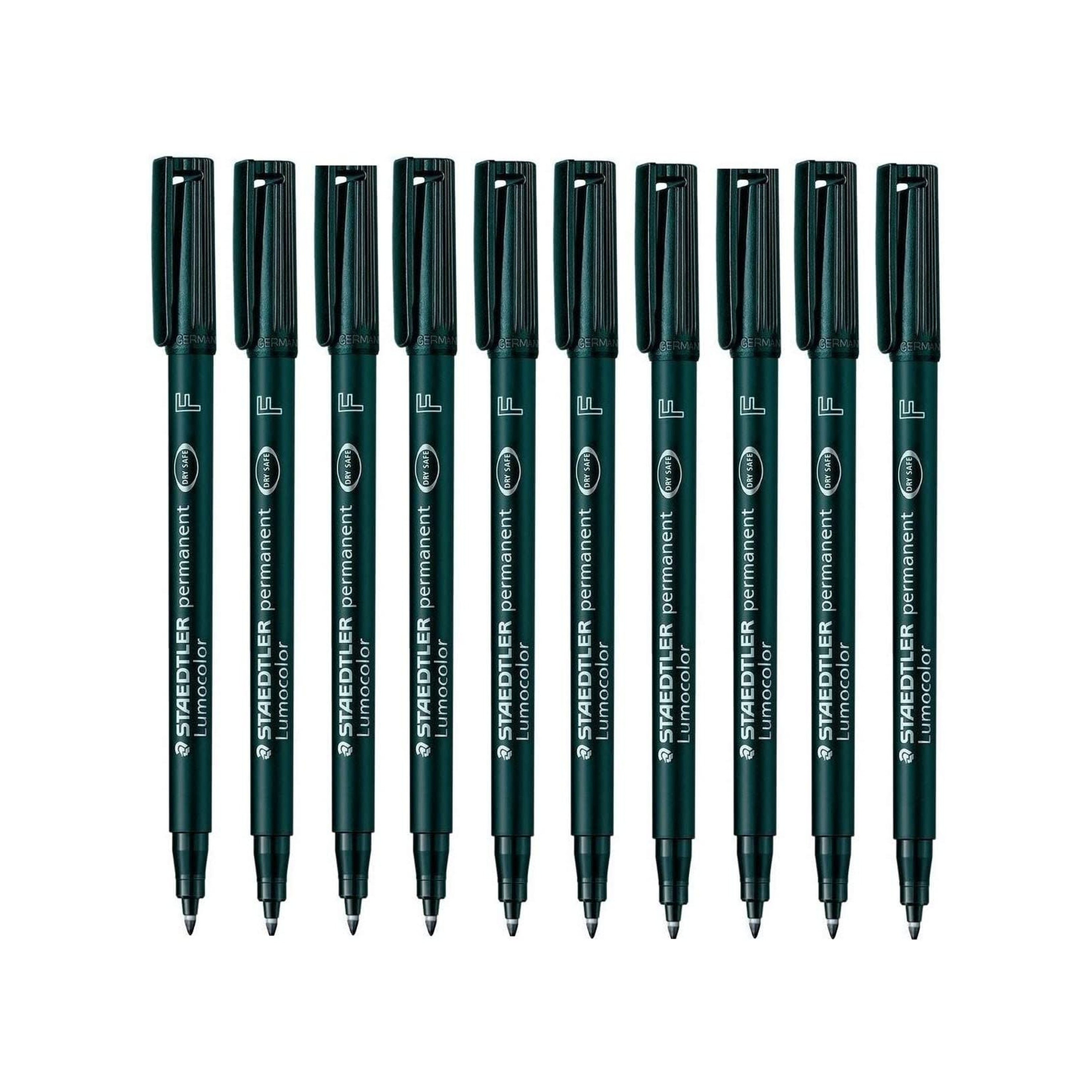 ROTULADORES PERMANENTES STAEDTLER PARA TEXTIL (COLORES, 12 PZS.)