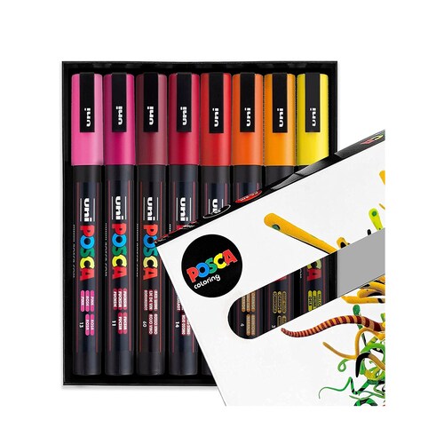 POSCA Medium PC5M Art Paint Marker Pens Drawing Drafting Etsy