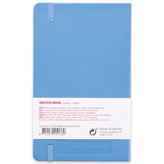 Royal Talens Art Creation Hardback Sketchbook 80 Sheets 13x21cm A5 Light  Blue Drawing Sketching Drafting Blank Book Art Supplies -  Denmark