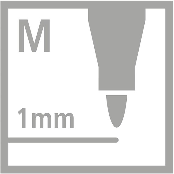  Stabilo Pen 68 Marker - 1.0 mm - 8 Color Set - Wallet
