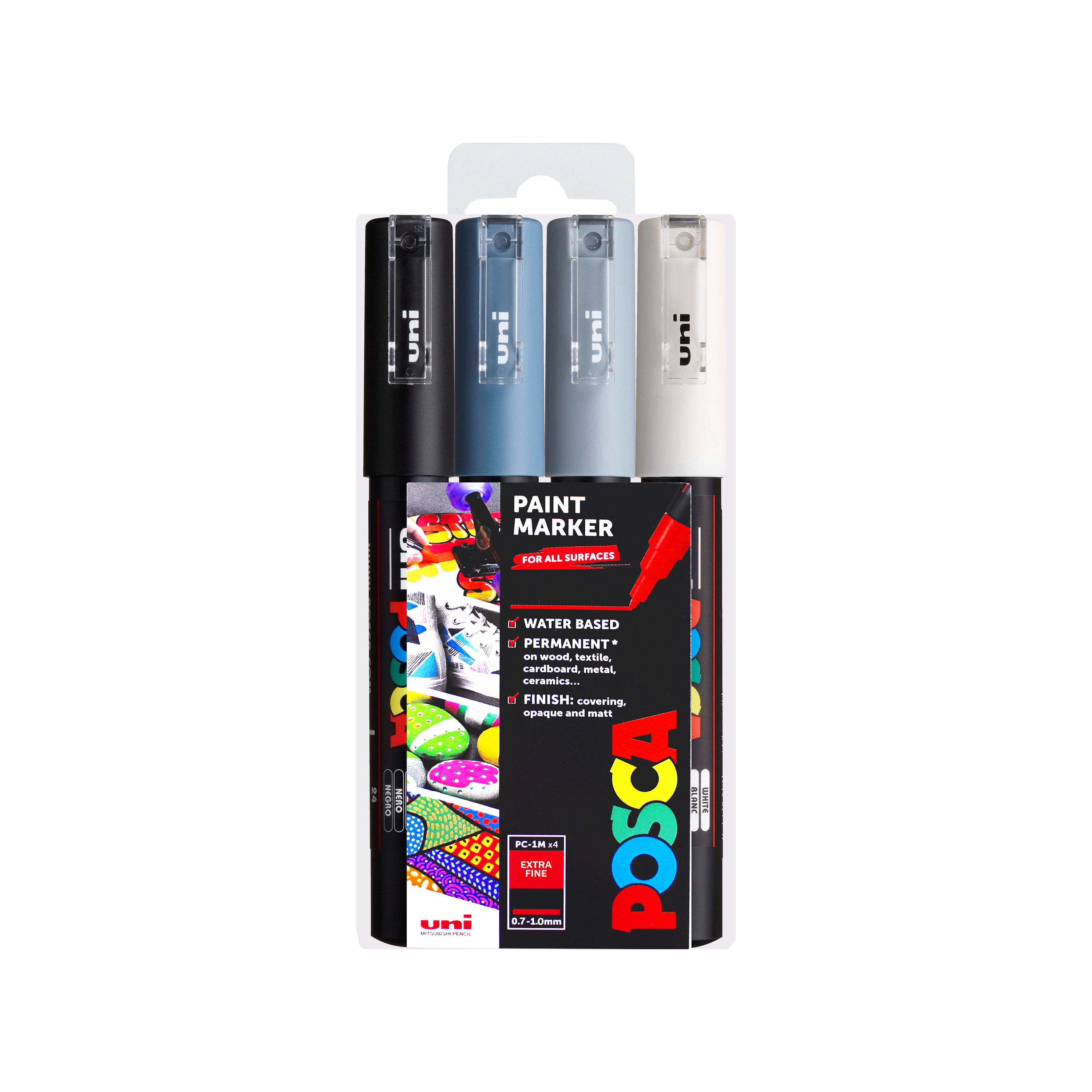1x Edding 780 Paint Marker Pen Glass Metal Plastic Bullet Tip 0.8mm  Waterproof 