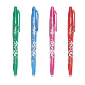 8 x Pilot FriXion Stylo Effaçable 0,7 mm Rollerball Ecrire Chaleur Effacer  Couleur Stylo Friction -  France