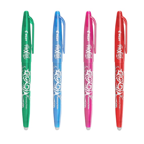 Pilot Pen Frixion Erasable Rollerball Pen (Pack of 4) Assorted Colours