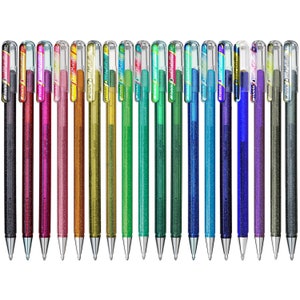 EUWBSSR 48Pcs Gel Pen Set Metallic Pastel Glitter Neon Gel Pens for Adult  Colouring Book 