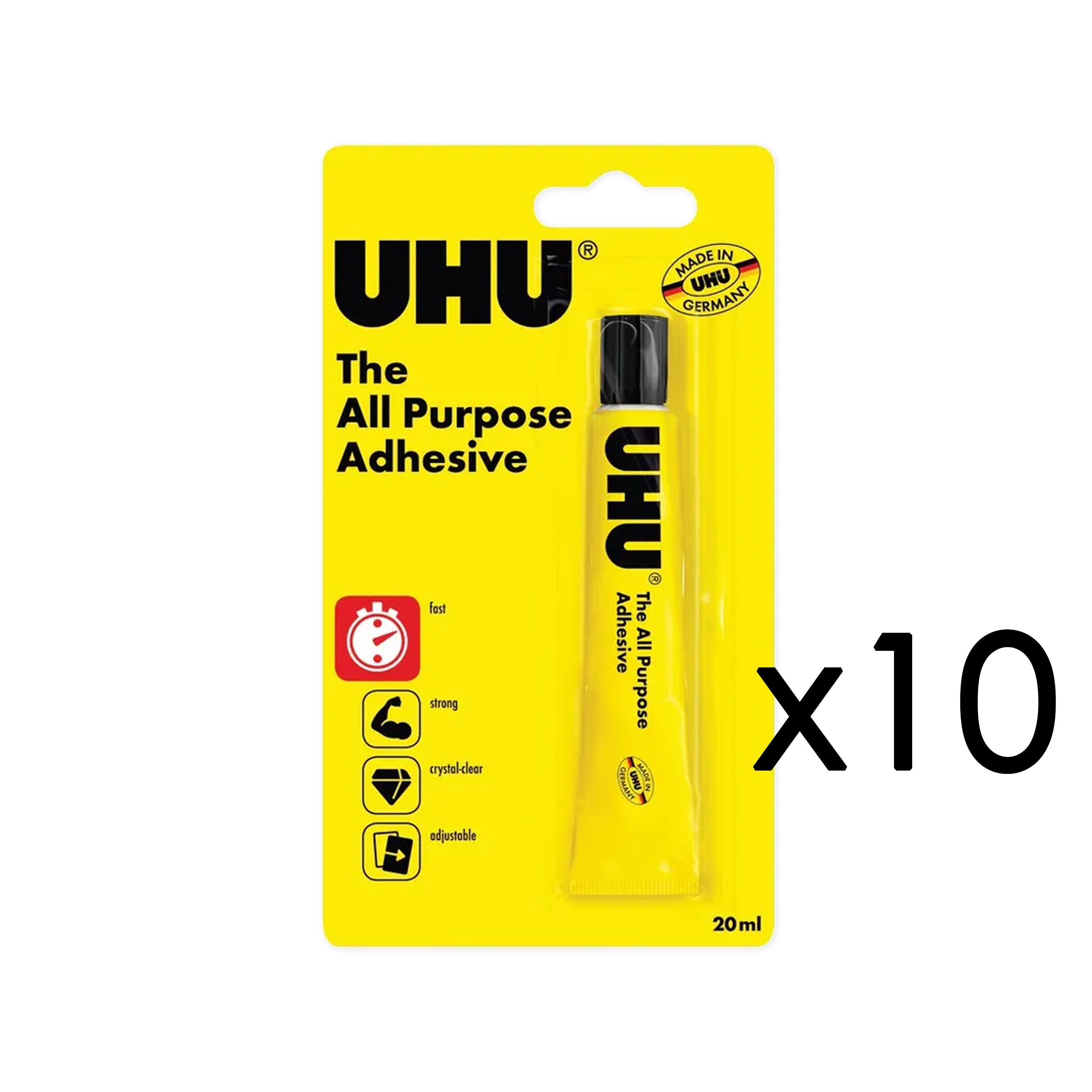 UHU All Purpose Glue 20ml Ref 44091 [Pack 10]