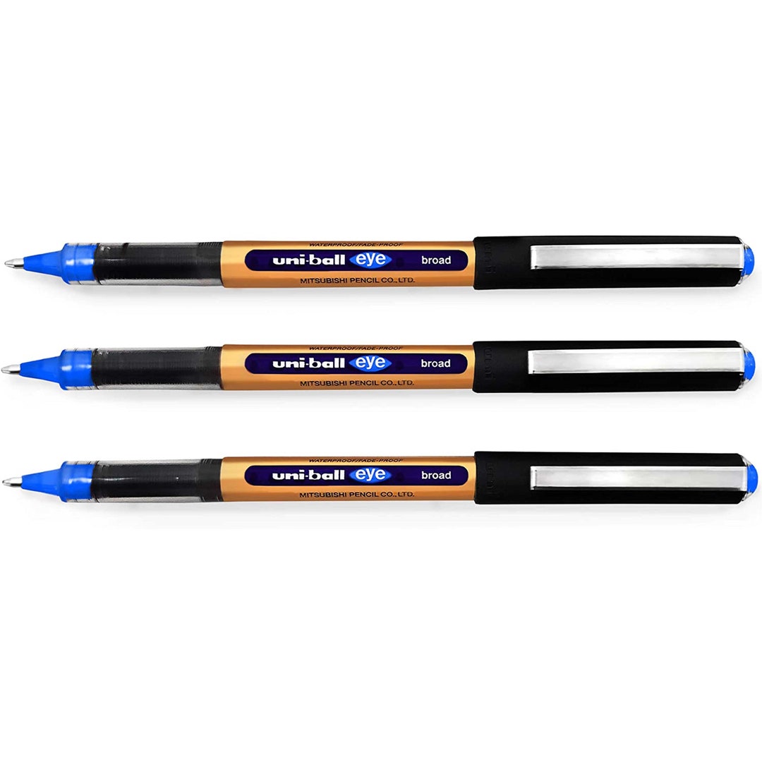 Uniball Eye UB15010 Broad Liquid Ink Rollerball Pens Etsy