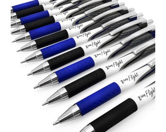 Zebra Classic Z-Grip Flight Ballpoint Pens - 1.2mm - Black and Blue Ink - Pack of 10