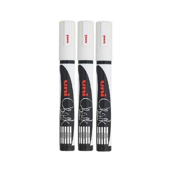 Uni-ball Chalk Marker PWE-5M White Ink Single Pen 