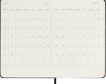 Moleskine 2023 / 2024 Diary 18-month Weekly 9 X 14cm Pocket Hardcover Black  Weekly Planner Office Work School Home Organiser 