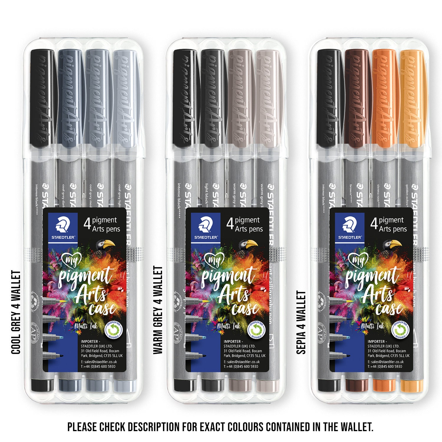 Set Complet 36 Feutres Staedtler Pigment Arts Pen