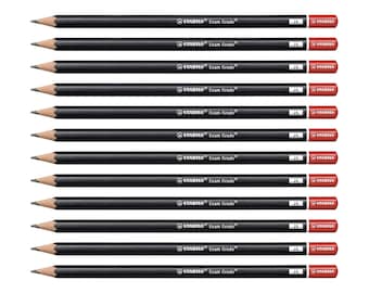 Graphite Pencils | STABILO Exam Grade | 2B | Various Pack Sizes | School Pencil | Singles - Multi Pack | Stationery | High Quality Hexagonal