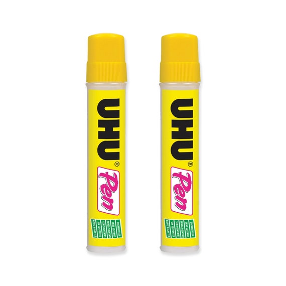 UHU Glue Pen Paper & Card Glue 2x50ml