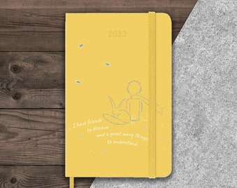 student planner ut Moleskine | Le Petit Prince "Friends" Special Limited Edition 2023 Diary | 12 Month Weekly Hardcover Planner | 9x13cm Pocket Diary