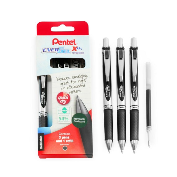 Buy 3 X Pentel Energel XM BL77 Liquid Gel Ink Pen 54% Recycled 1