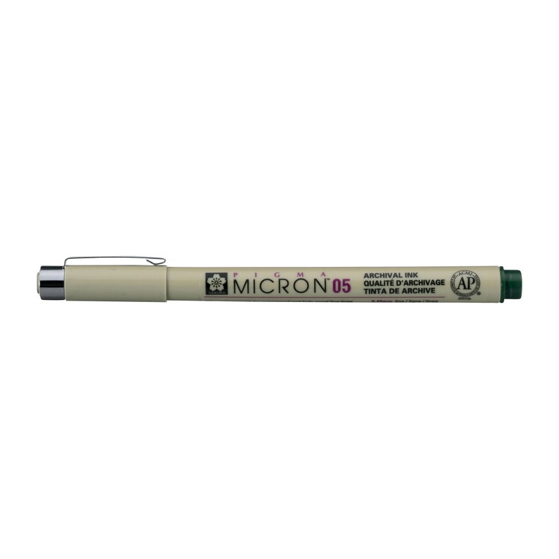 Professional Fineliner Sakura Pigma Micron Assorted Colours Various Nib Sizes Fine Line Technical Drawing Various Pack Sizes image 7