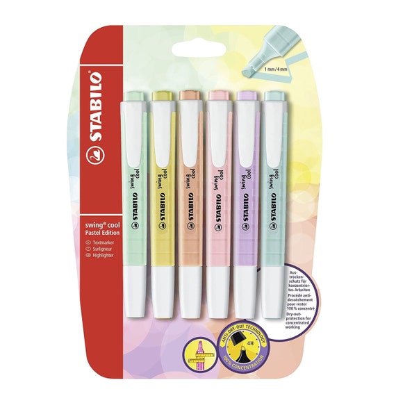 Stabilo Swing Cool Highlighters 6 Pack