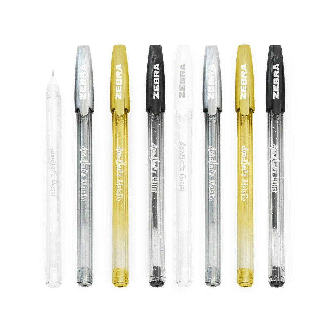 POSCA White - Full Set of 7 Pens (PC-17K, PC-8K, PC-5M, PC-3M, PC-1M,  PC-1MR, PCF-350)