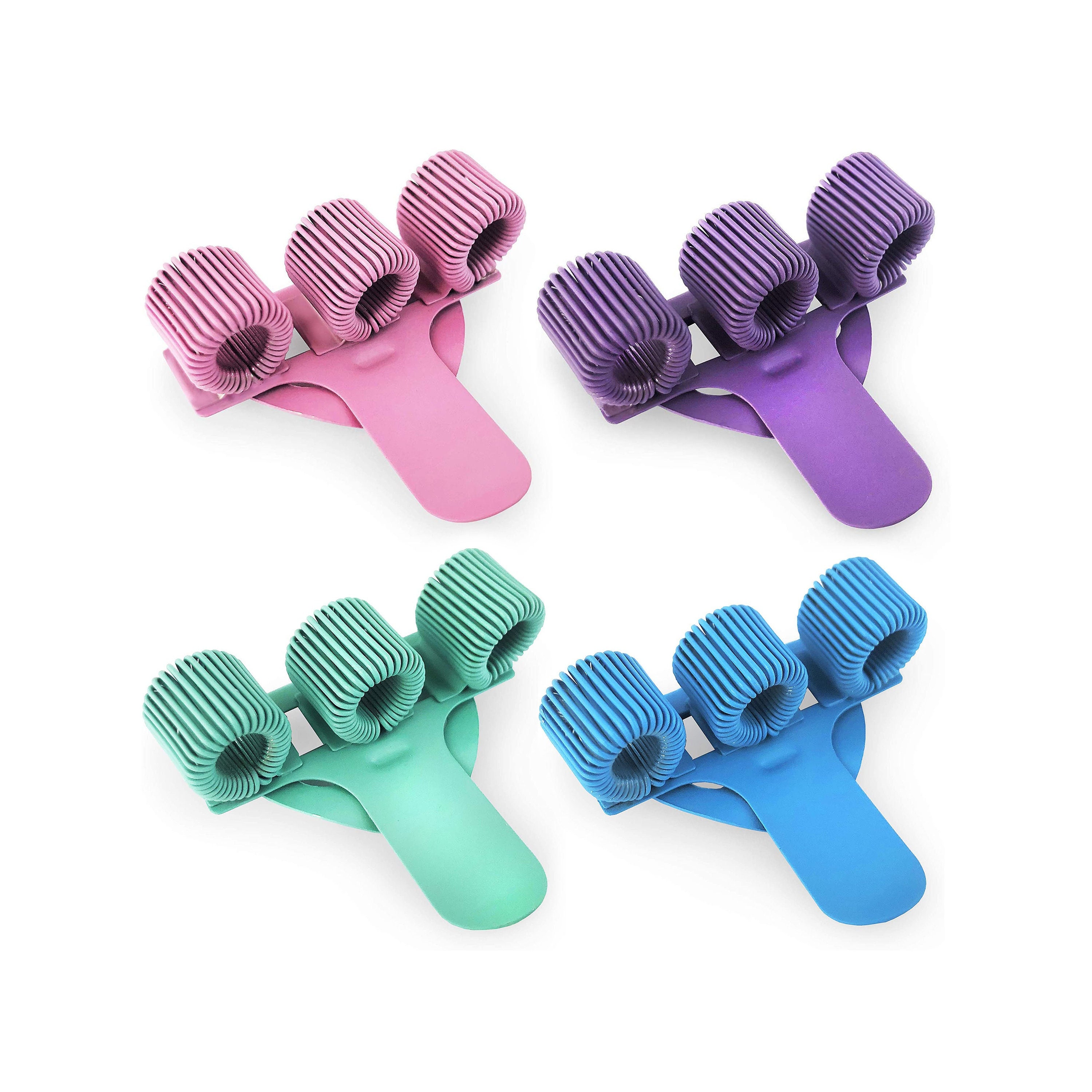 Triple Metal Pen Holder With Pocket Clip for Doctors/nurses Pastel