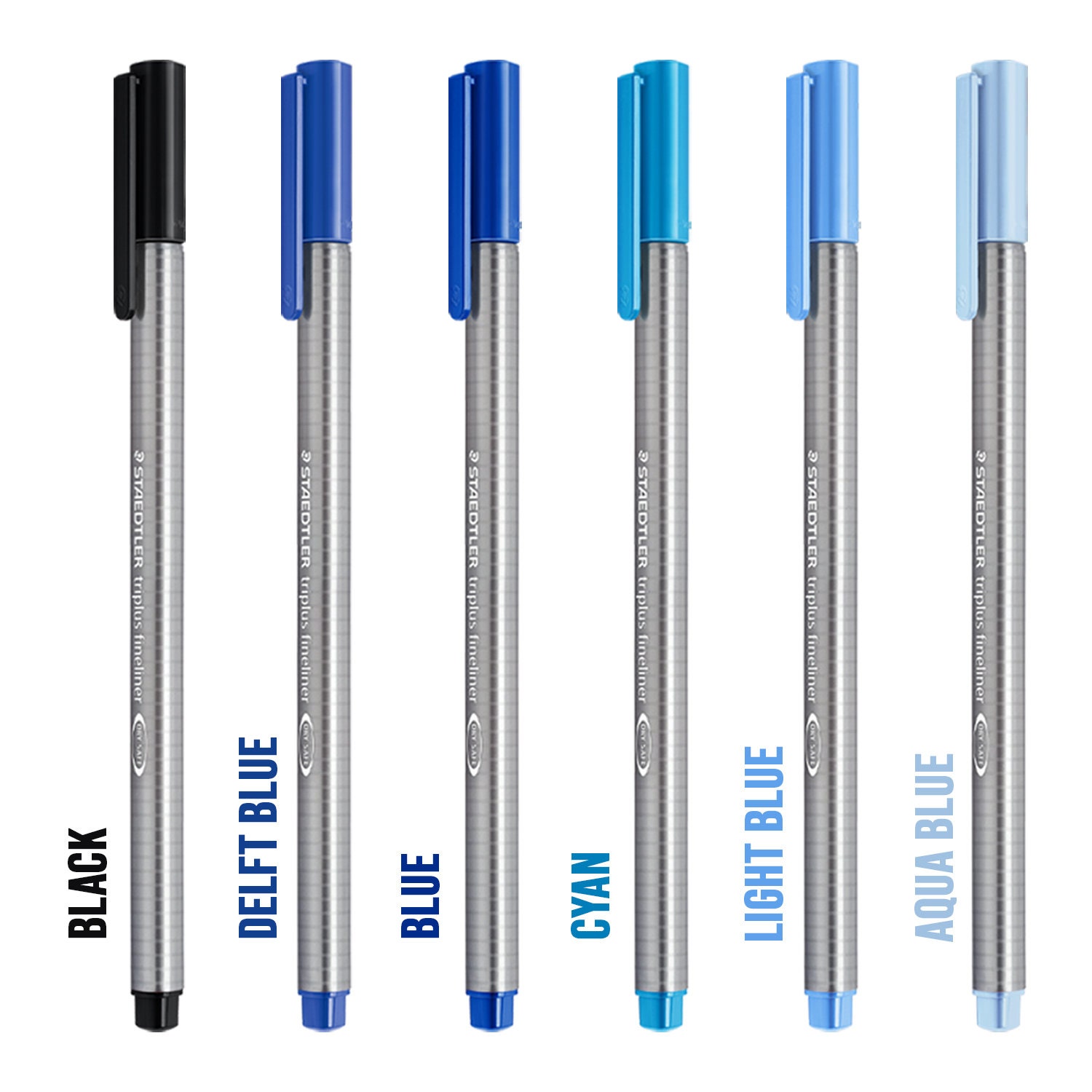 Triplus Fineliner Staedtler 334 25 Assorted Colours Superfine 0.3