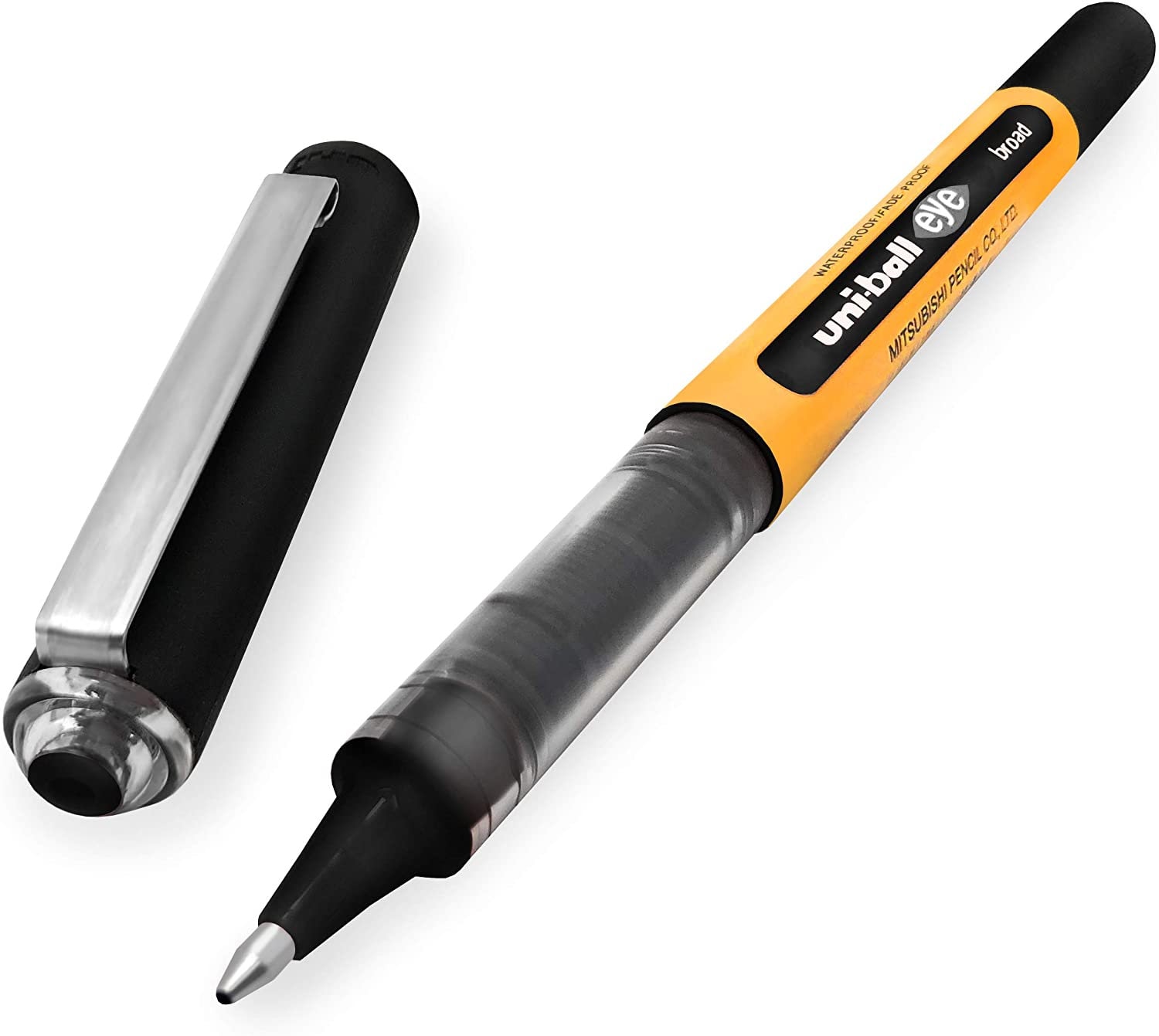 Uni-Ball UB-150 Eye Rollerball Pen Fine Black (Pack of 5) 153544322