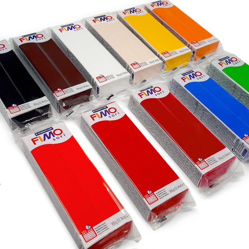 FIMO Soft 454g Polymer Modelling Clay Moulding Clay All Etsy UK