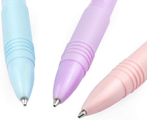 10 x Zebra Z-Grip Glitter Pens - Doodler'z - 1.0mm - Assorted Glitter  Colours