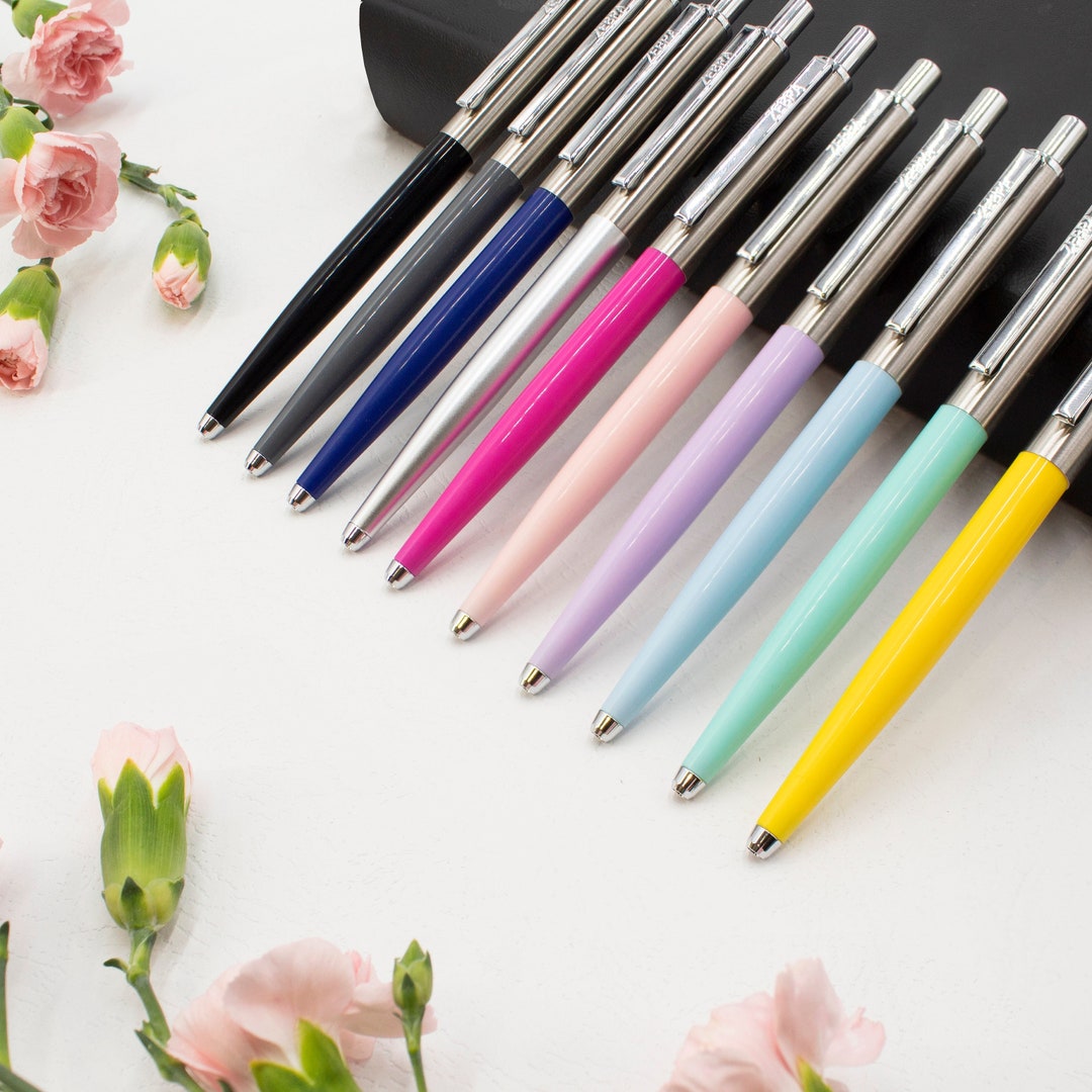 Zebra Pen 901 Retractable Ballpoint Pens Various Colours Pastel Colours 1.0mm Black Ink