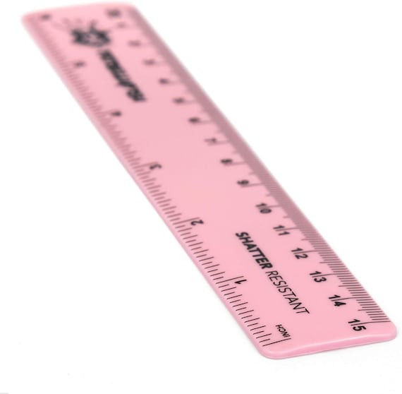 6 Inch / 15cm Rulers Shatter Resistant Pack of 5 Pastel -  Norway