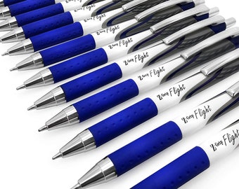 Zebra Classic Z-Grip Flight Ballpoint Pens - 1.2mm - Blue Ink - Pack of 10