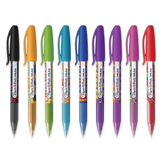 Coloured Gel Pens Paper Mate Inkjoy 1.0mm Medium Nib Colourful Ink  Scrapbooking, Journaling Pens Cute, Creative Stationery 