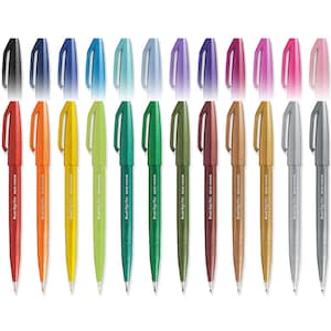 40 Copic Inspired Marker Brush Set Airbrush, Multiliner, Blender, Paper  Texture, Markers for Procreate 