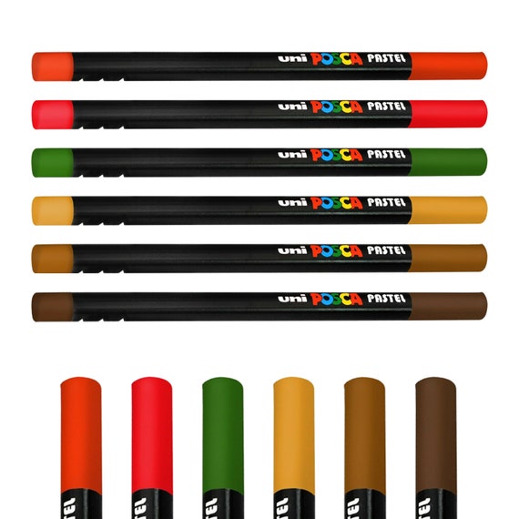 Posca Pastels – 24 colors set - Coloring pencils - Coloring
