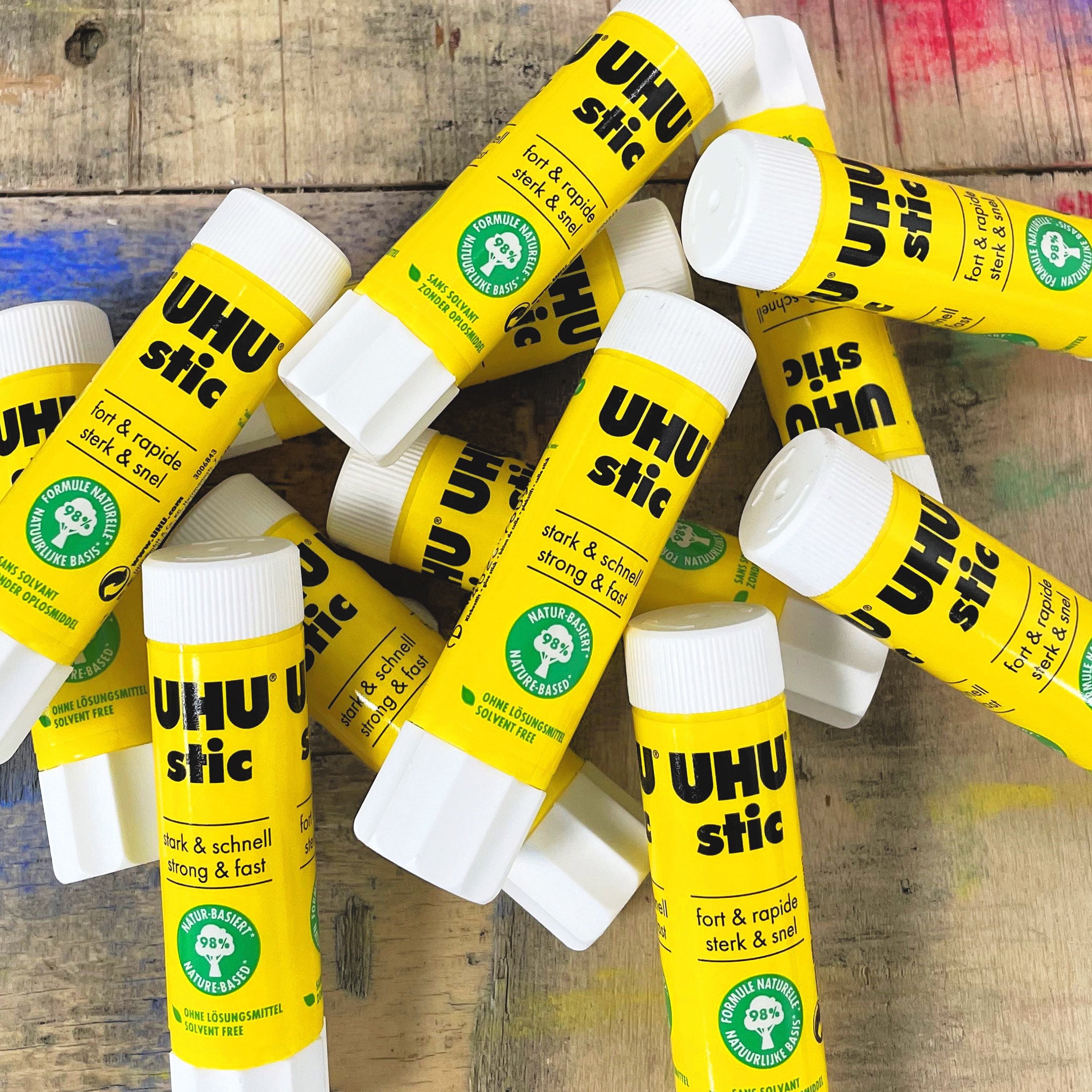 UHU Glue Stick / All Purpose Glue / Hobby Adhesive / Solvent Free /  Permanent Glue / Acid Free / Scrapbook Supplies / Craft Supplies -   Israel