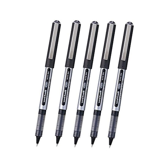 Uni-Ball UB-150 Eye Rollerball Pen Fine Black (Pack of 5) 153544322