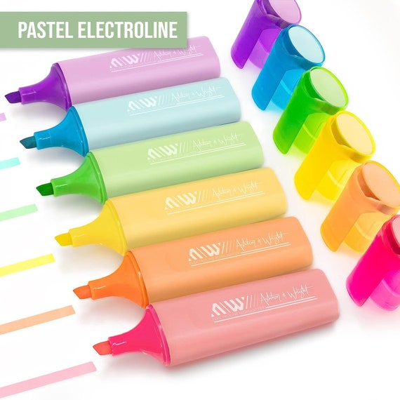 Pastel Highlighters Assorted Colors Fast Dry Set Bible Marker, School 12  Pack