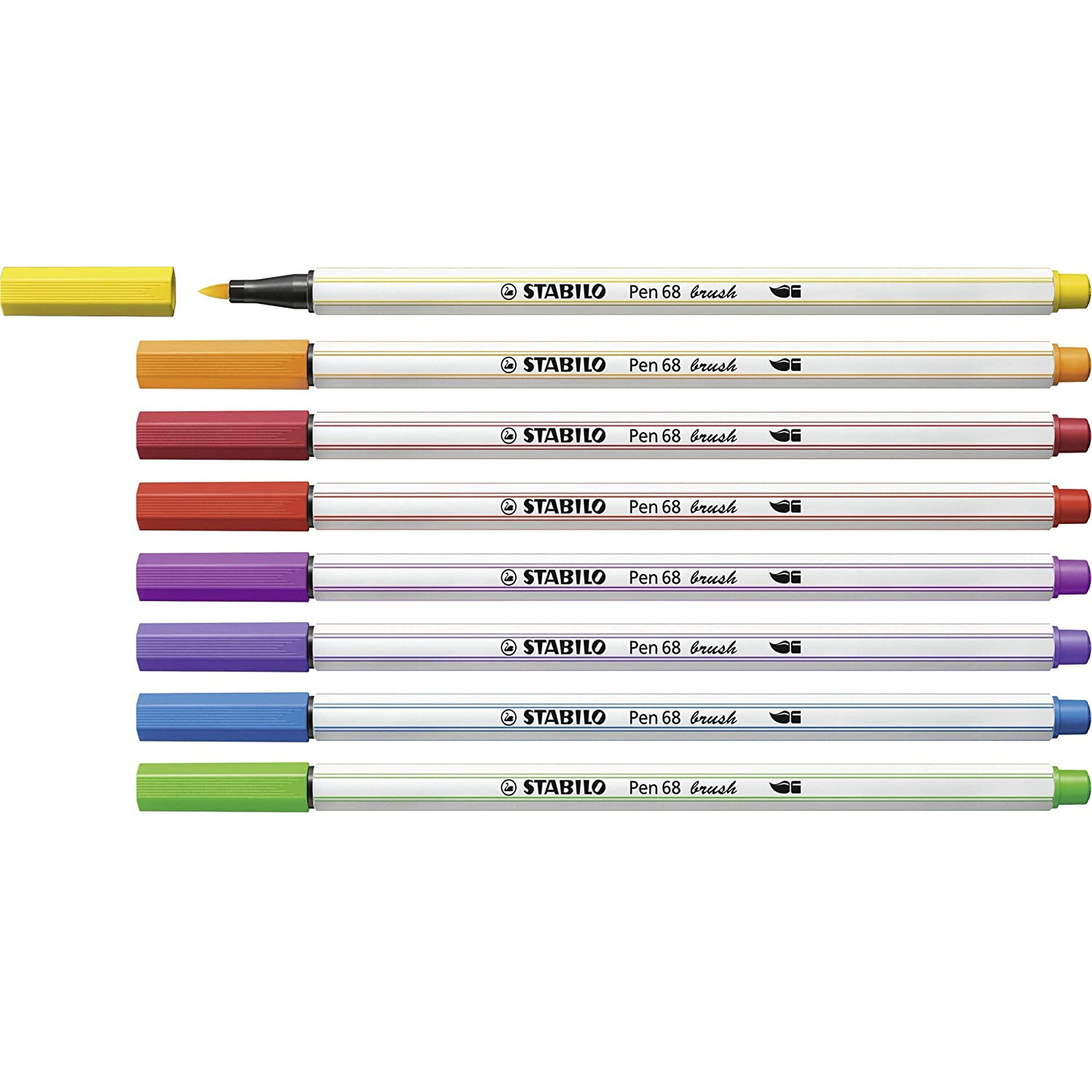 Mixed set of felt-tip pen STABILO Pen 68, fineliner STABILO point