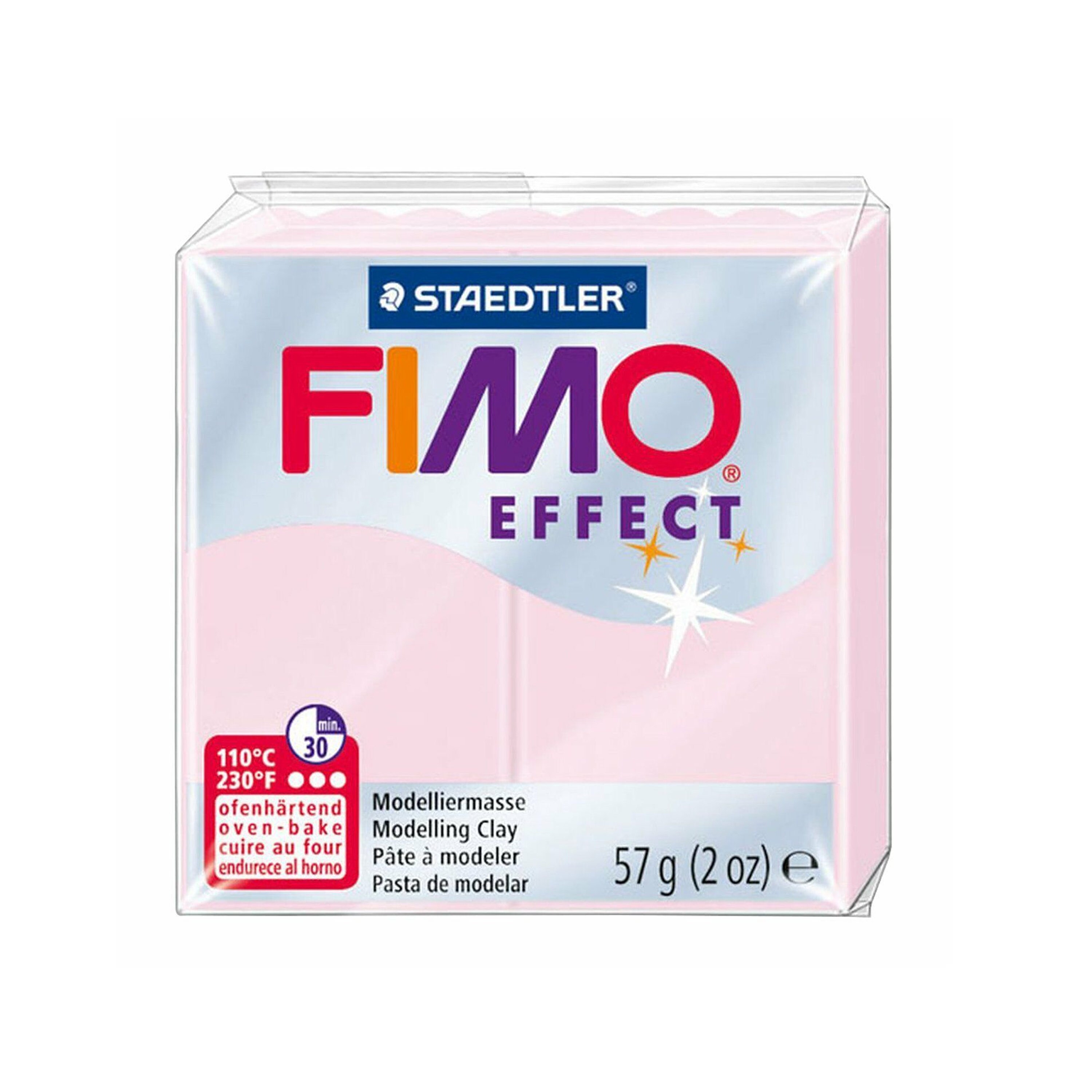Fimo effect Modelliermasse Pastell 57g, 8020-205 rosé 