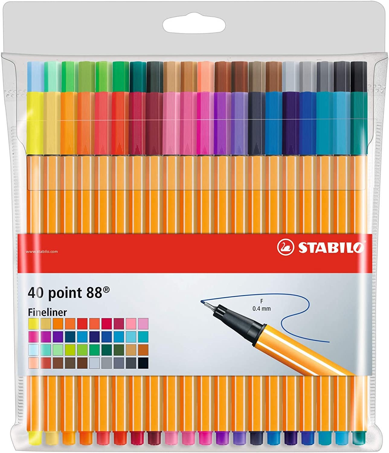 Stabilo Point 88 Fineliner Pens